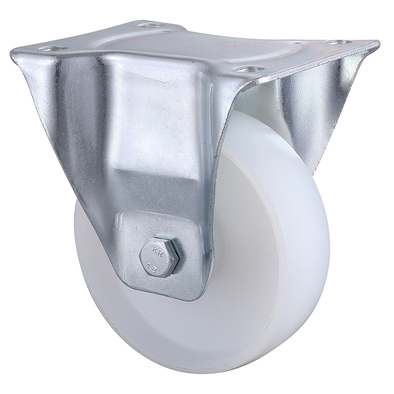 Industry Leading Industrial White polypropylene Fixed Castors wholesaler