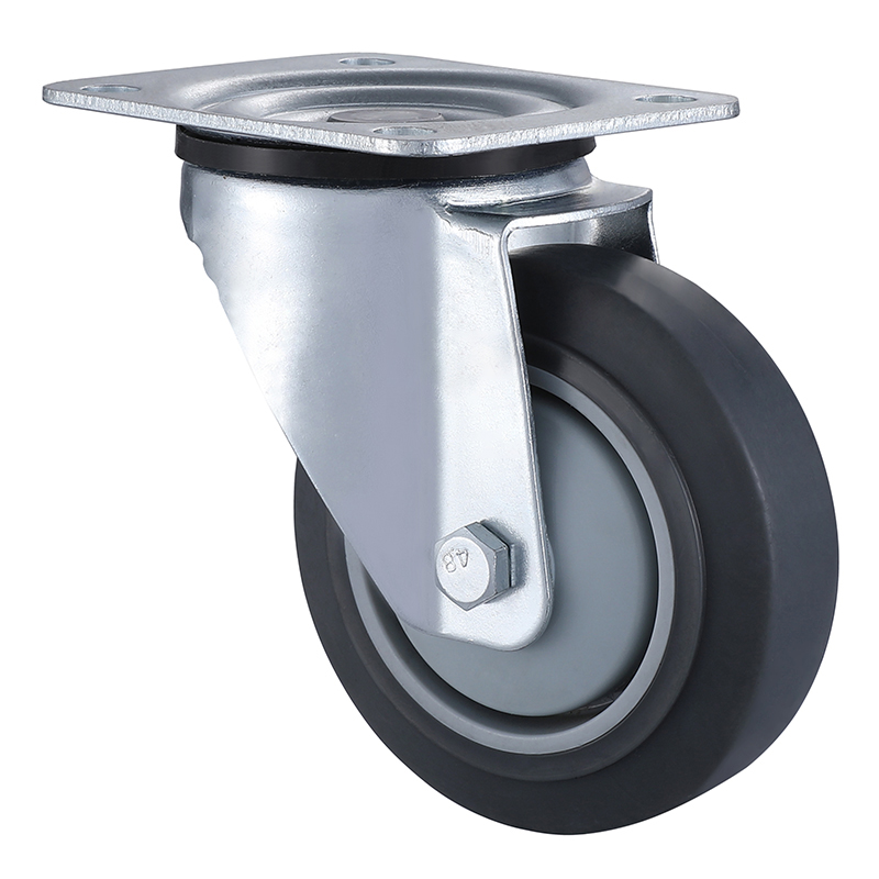 Industrial Grey Thermoplastic Rubber Castors Swivel Company