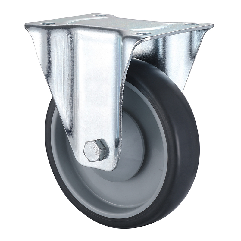 Best Wholesale Industrial Grey Thermoplastic Rubber Castors Fixed