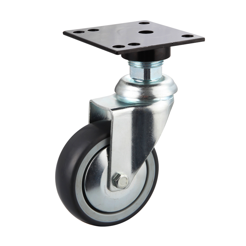 Swivel Institutional Castors with Thermoplastic Rubber Wheel from China Supplier