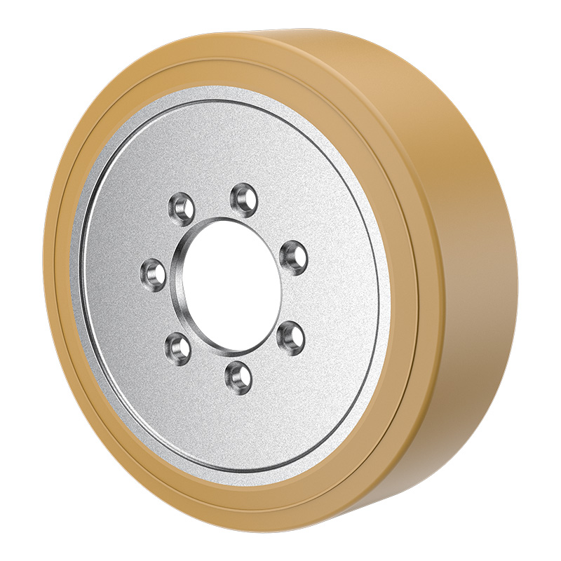 Industry Leading Yellow Polyurethane Drive Wheels from Taishan Manufacturer