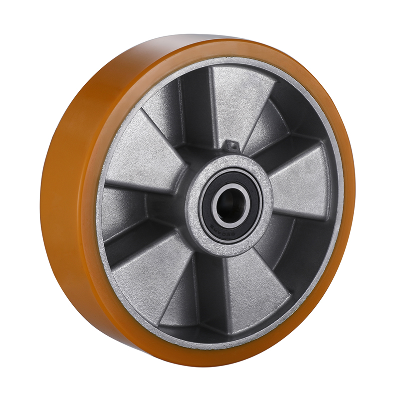 Excellent Quality Yellow Polyurethane Wheels from Taishan Manufacturer