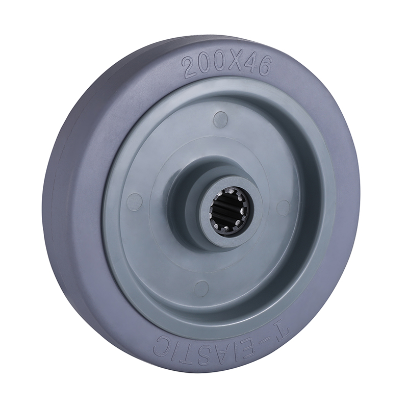 Industry Leading Grey Super Elastic Rubber Wheels from China Manufacturer