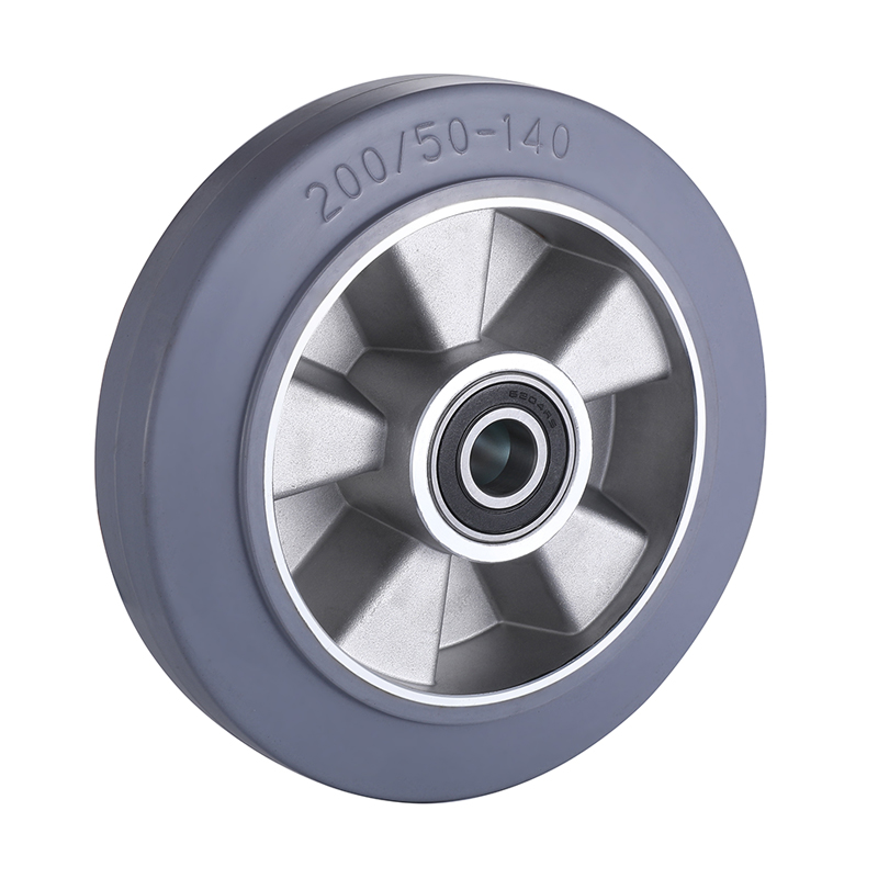 Popular Wholesaler Grey Elastic Rubber Wheels for Taishan Manufacturer