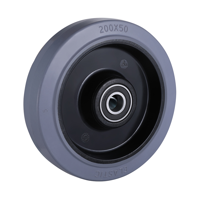 Excellent Quality Grey Elastic Rubber Wheels from Taishan Factory