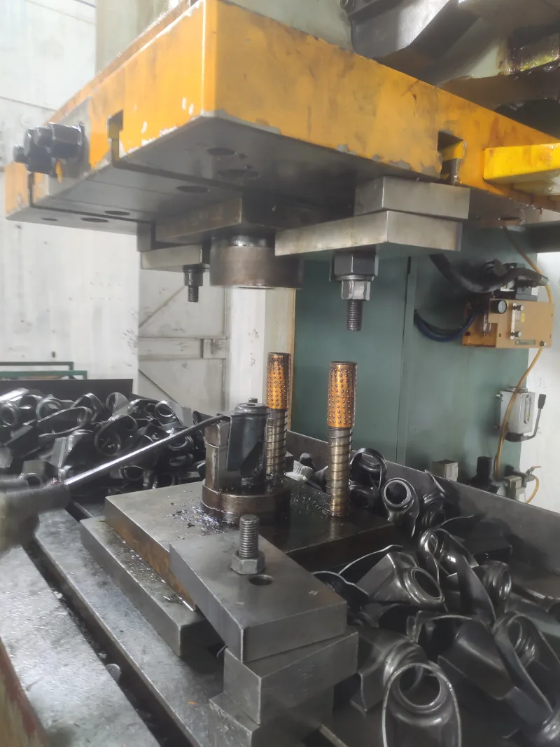 Actual metal forming machine at Taishan