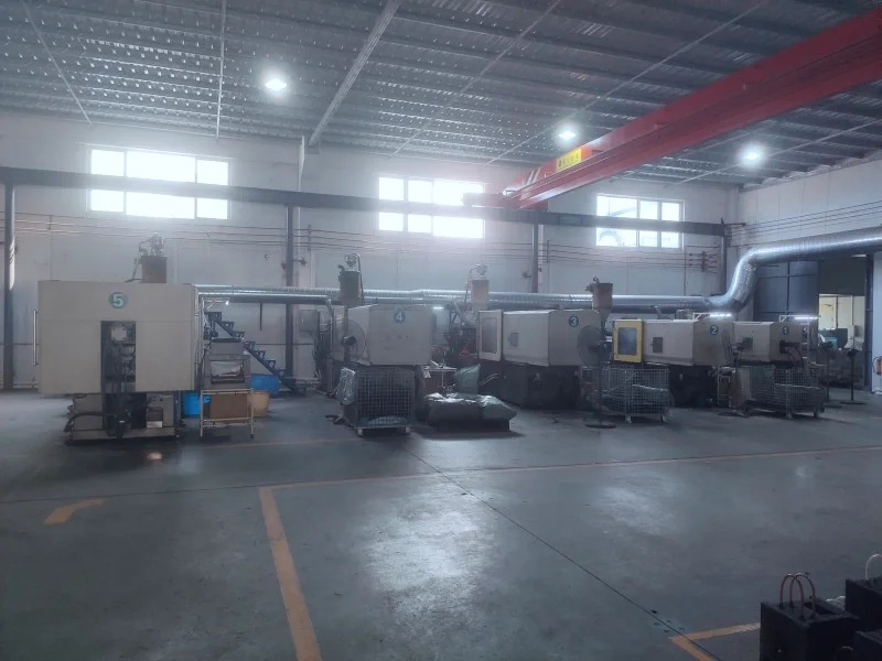 Actual wheel production equipment inside the Taishan factory