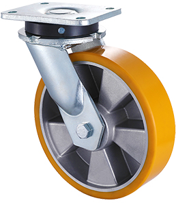 Heavy duty castors for machinery and high load equipment
