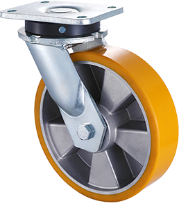 Heavy duty castors for high load equipment