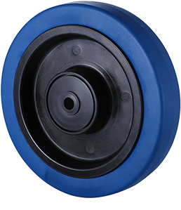 Industrial wheels for castor assemblies