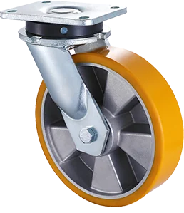 Actual Taishan heavy-duty polyurethane castor with metal hub
