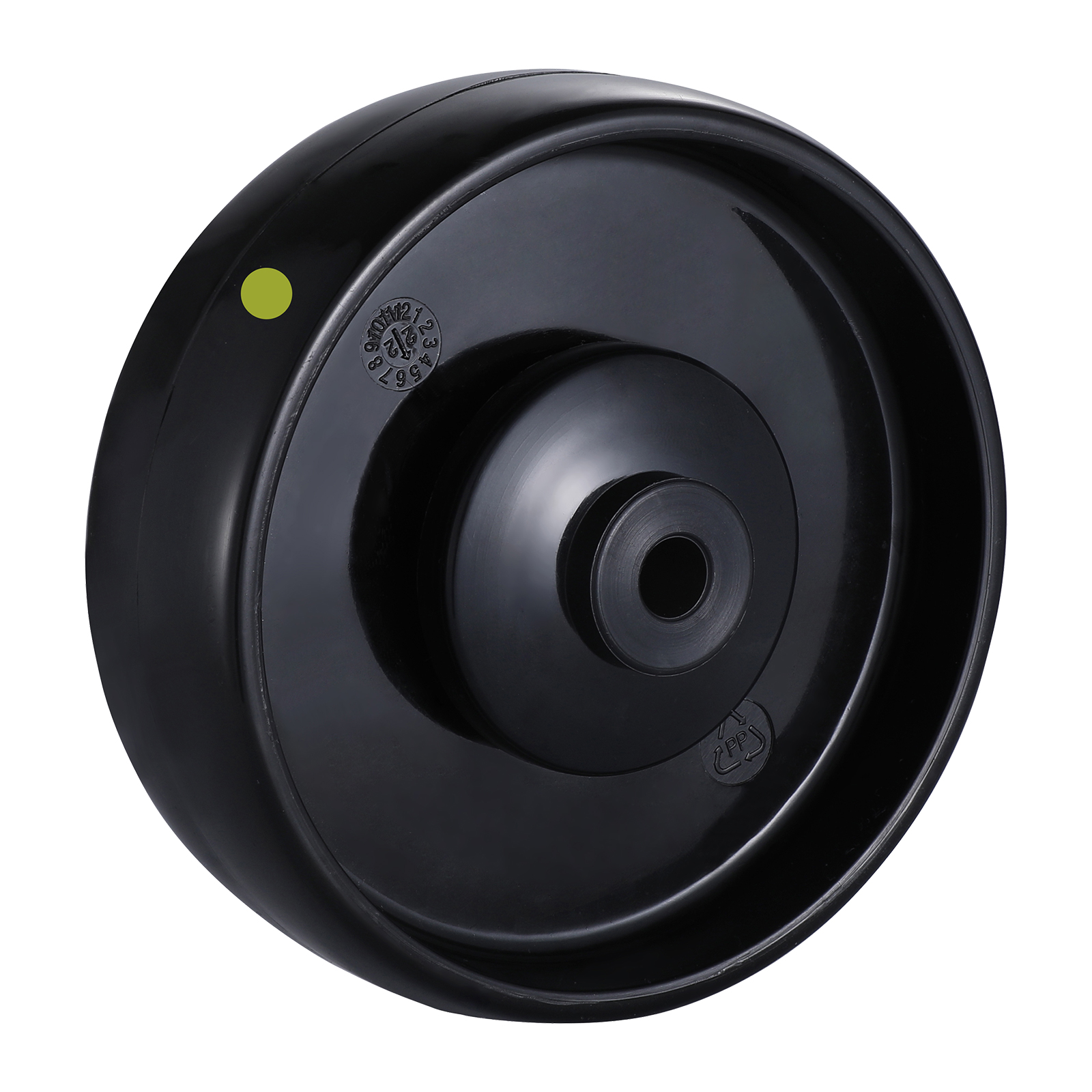 PP(EC) Series Black Electrically Conductive Polypropylene Wheels Single Ball Bearing Wheels