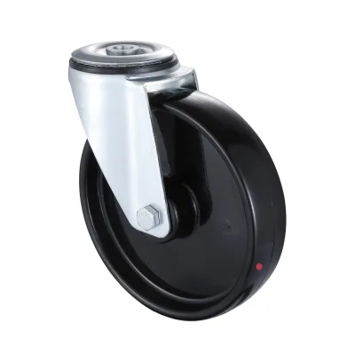 07 Series Heat-Resistant Castors with PA(HR) Series Black Heat-Resistant Polyamide Wheel Bolt Hole Castors