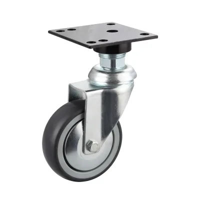 18 Series Institutional Castors with Tp Series Thermoplastic Rubber Wheel Swivel Castors