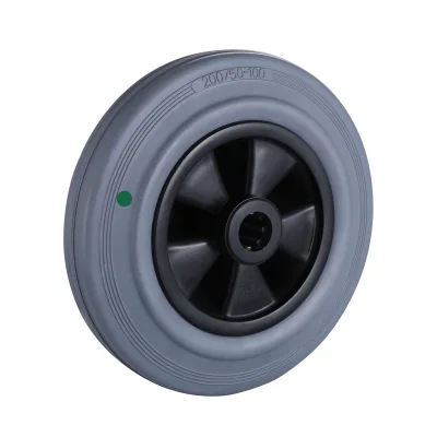 GP(SH) Series Grey Super Elastic /Hard Rubber Wheels Plain Bore Wheels