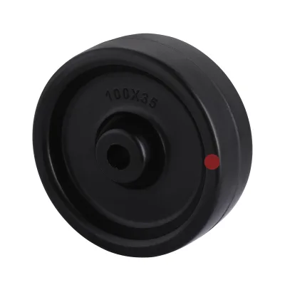 HP Series Black Heat Resistant Phenolic Wheels Plain Bore Wheels