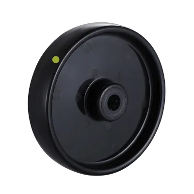 PA(EC) Series Black Electrically Conductive Polyamide Wheels Roller Bearing Wheels