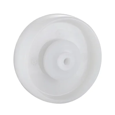 PA Series White Injection Polyamide Wheels Single Ball Bearing Wheels