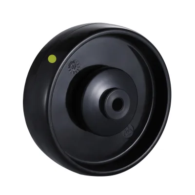 PP(EC) Series Black Electrically Conductive Polypropylene Wheels Plain Bore Wheels