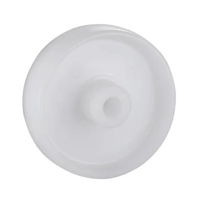 PP Series White Polypropylene Wheels Plain Bore Wheels