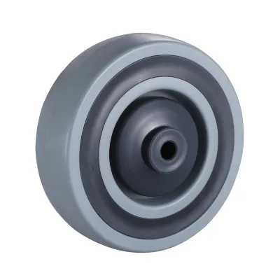 RE Series Grey Polypropylene Sandwich Wheels Single Ball Bearing Wheels