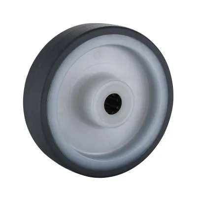 UM Series Heavy Duty Grey Thermoplastic Polyurethane Wheels Roller Bearing Wheels