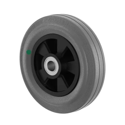 GP(SH) Series Grey Super Elastic /Hard Rubber Wheels Two Ball Bearing Wheels