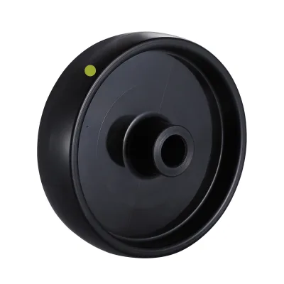 PP(EC) Series Black Electrically Conductive Polypropylene Wheels Plain Bore Wheels