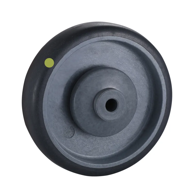 TR(EC) Series Grey Electrically Conductive Thermoplastic Rubber Wheels