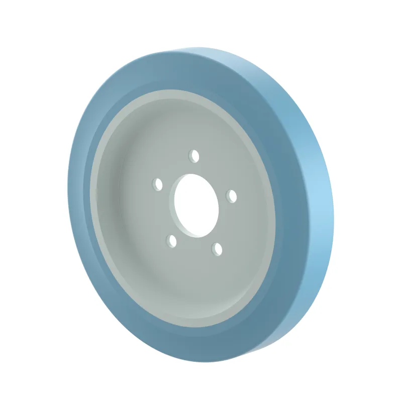 DD Series Grey Elastic Rubber Drive Wheels