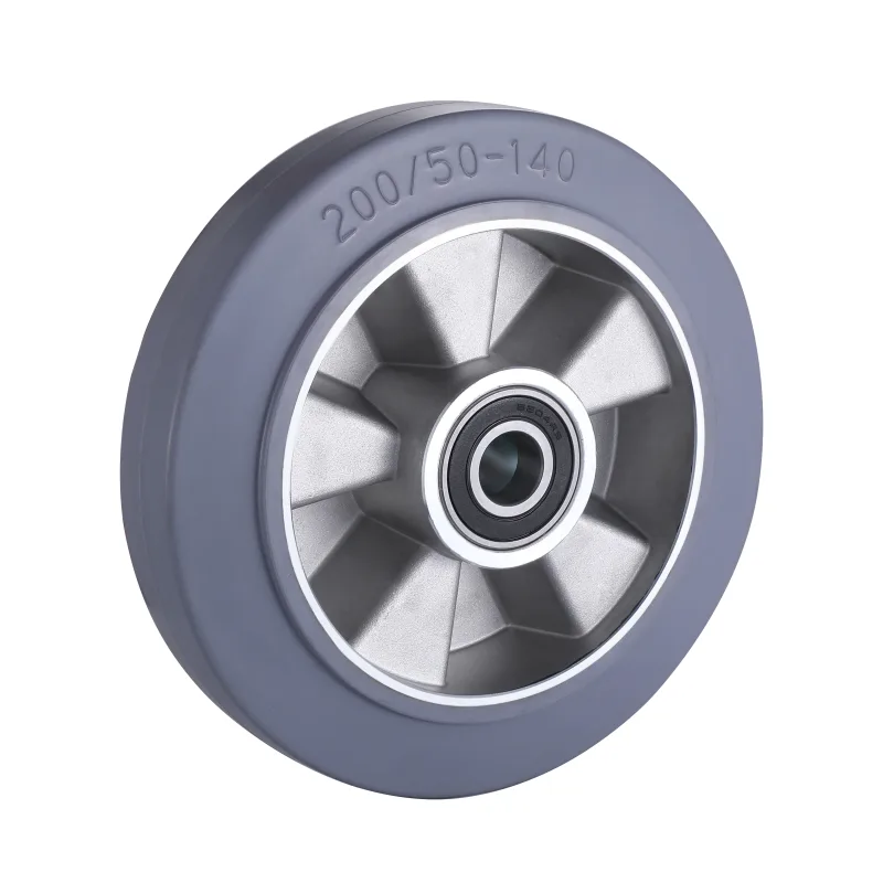 EA Series Grey Elastic Rubber Wheels