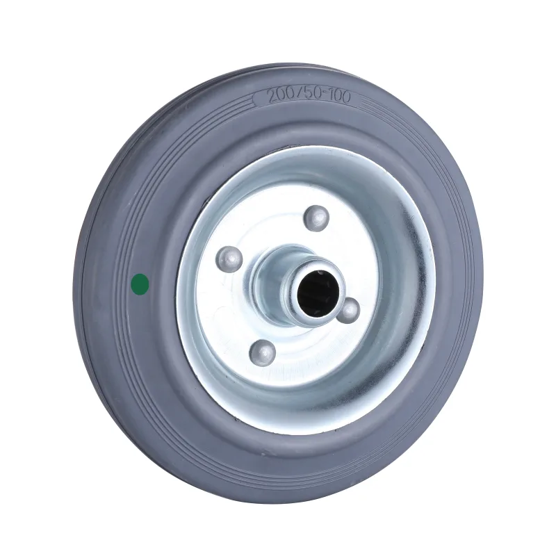 GM(SH) Series Grey Super Elastic Rubber Wheels