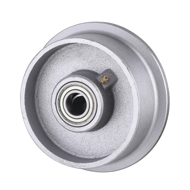 IF Series Silver Casting Iron Flange Wheels