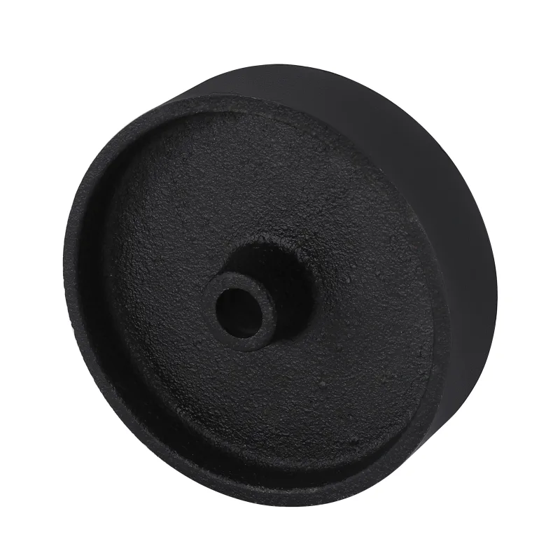 II Series Black Casting Iron Wheels