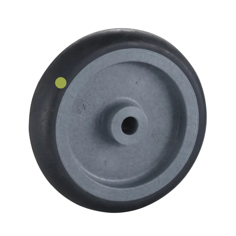 TP(EC) Series Grey Electrically Conductive Thermoplastic Rubber Wheels