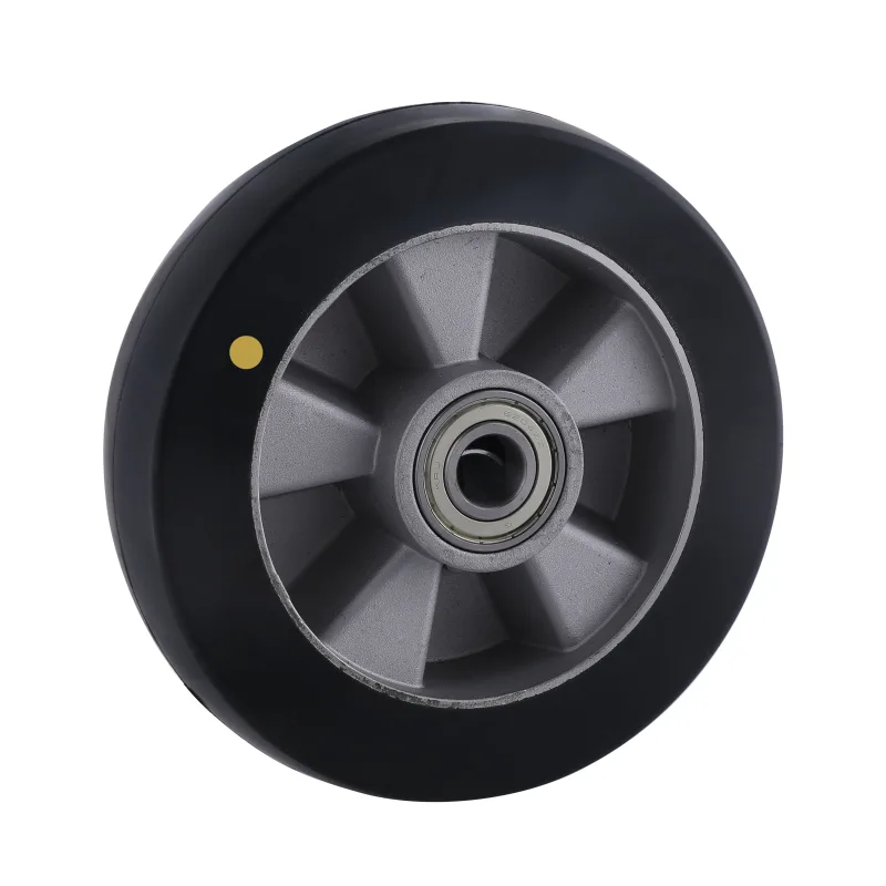 UH(AC) Series Grey Antistatic Elastic Polyurethane Wheels